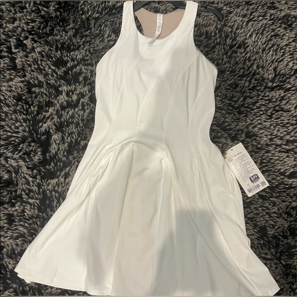 White lululemon tennis dress
